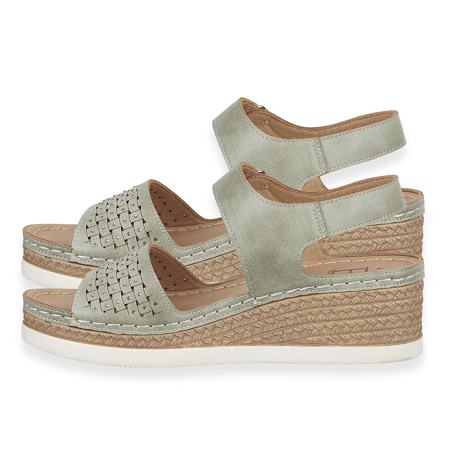 Tobago Women's Two-Strap Wedge Sandals 8150017 1