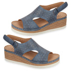 Ladies Sandal (Size - 7) - Blue