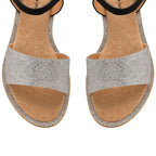 Ladies Sandal (Size 4) - Silver
