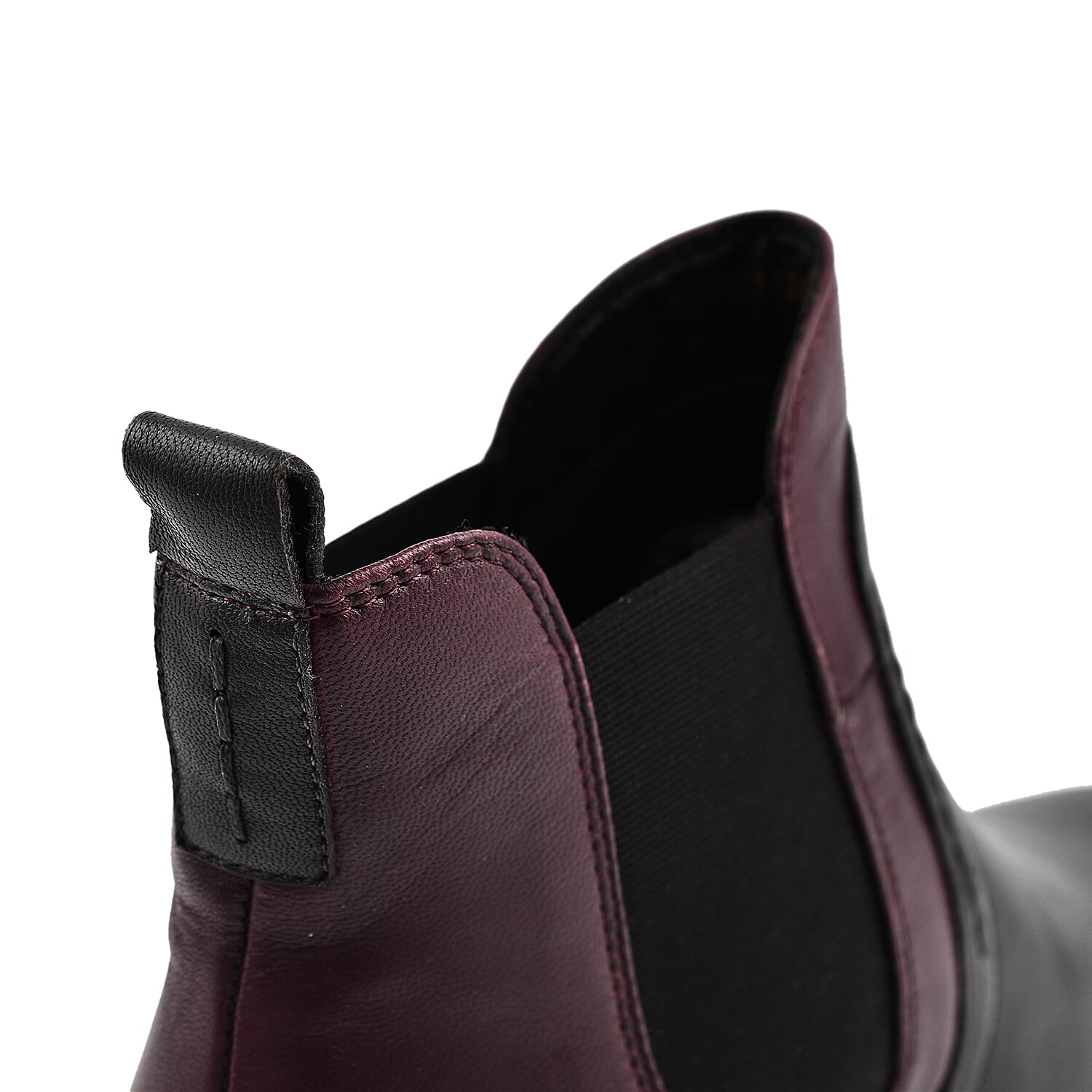 LOTUS - Leather Murphy Pull-On Ankle Boots (Size 3) - Grey and BORDO 7691730 4