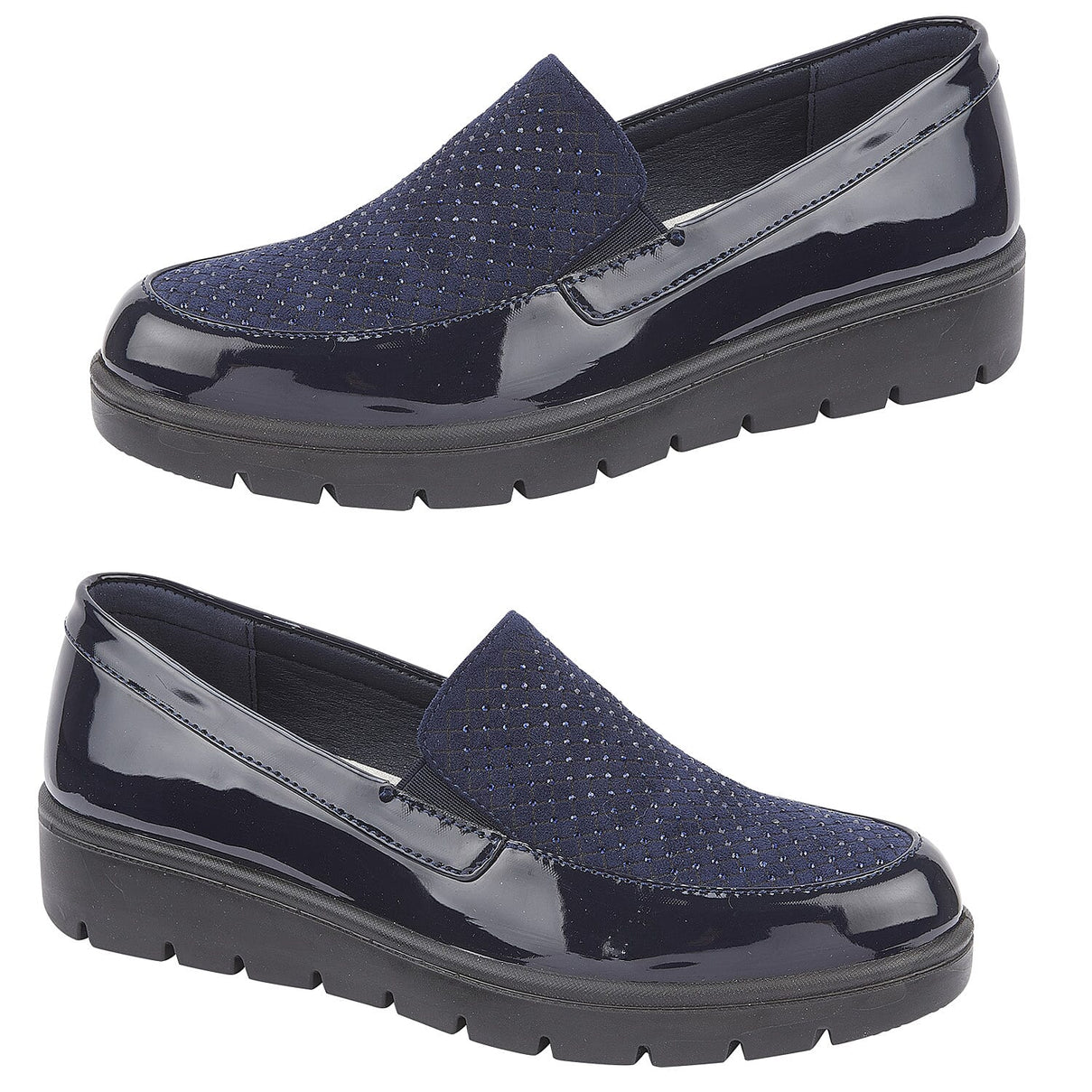 Ladies Shoe (Size 3) - Navy 7897251 0