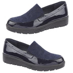 Ladies Shoe (Size 3) - Navy