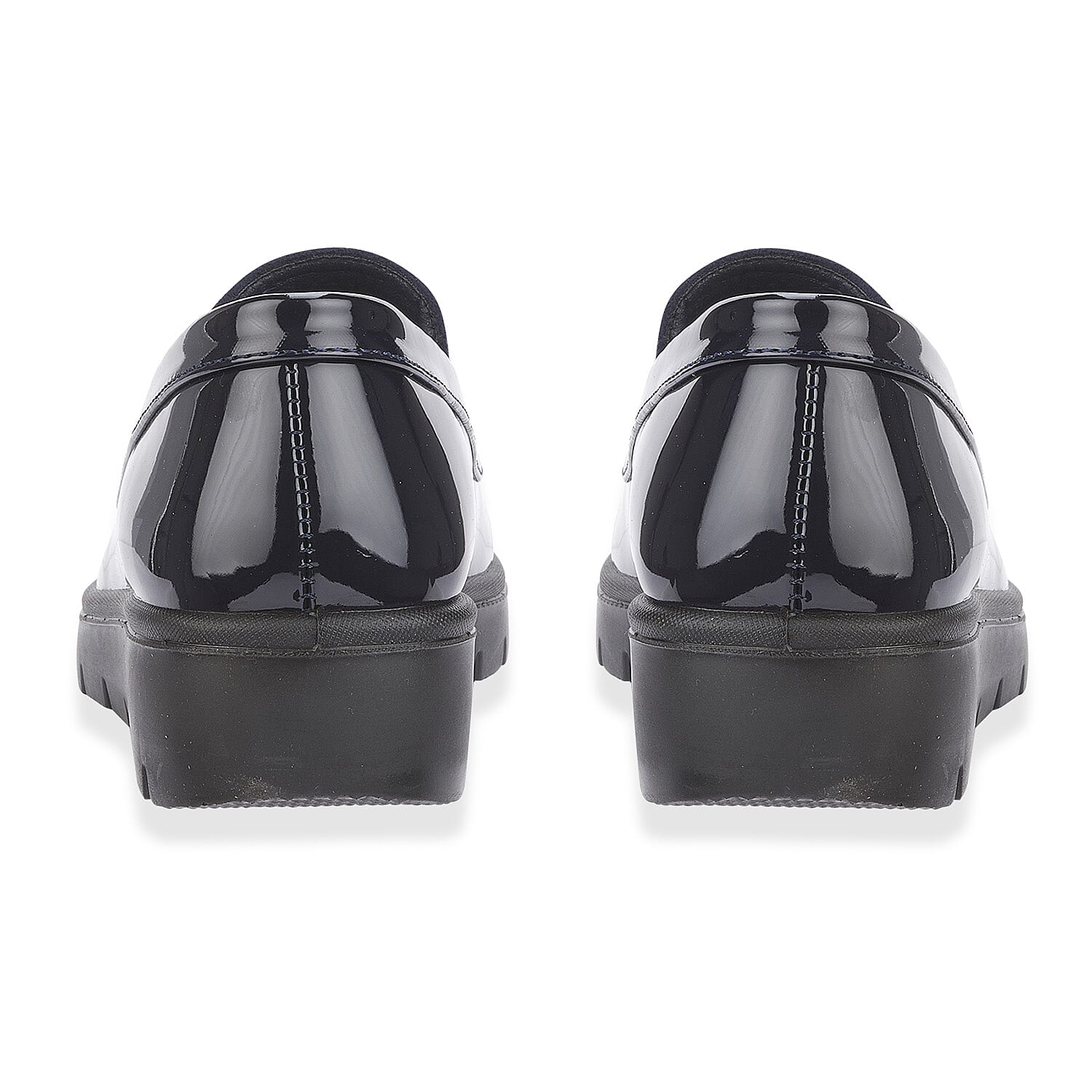 Ladies Shoe (Size 3) - Navy 7897251 2