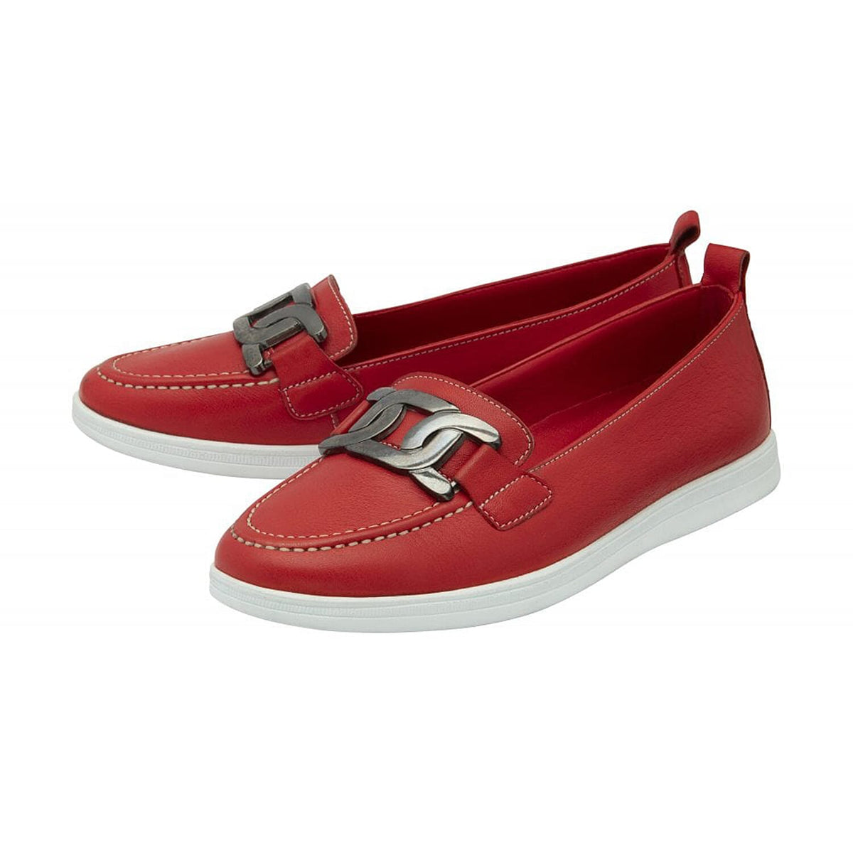 Lotus Magali Leather Slip on Ladies Loafer 7808196 0