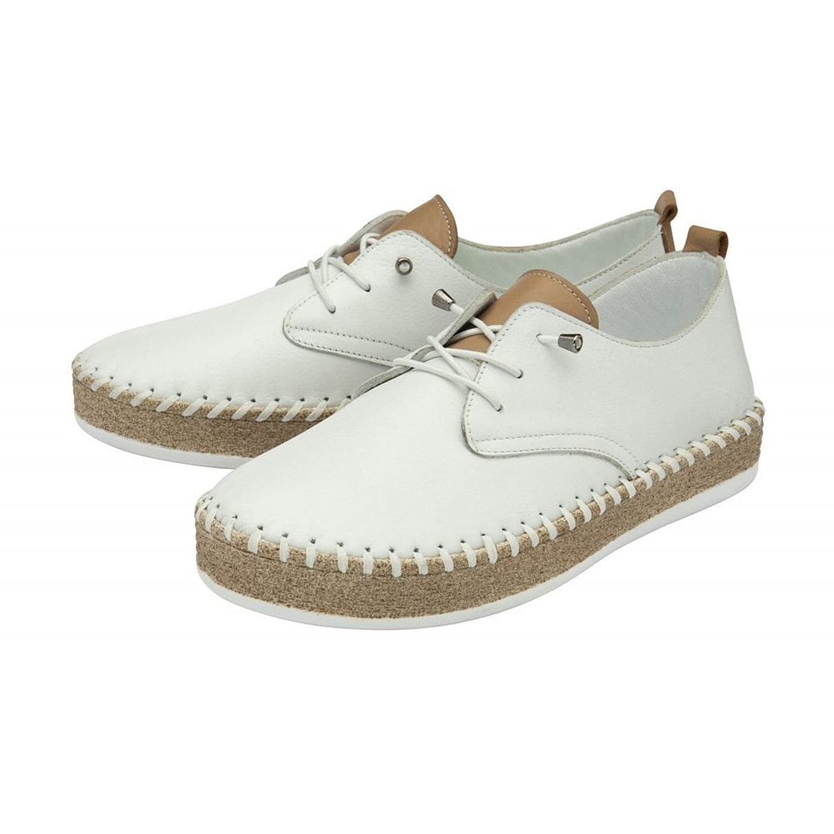 Lotus Natural Leather Marlie Lace-Up Shoes 7808213 0
