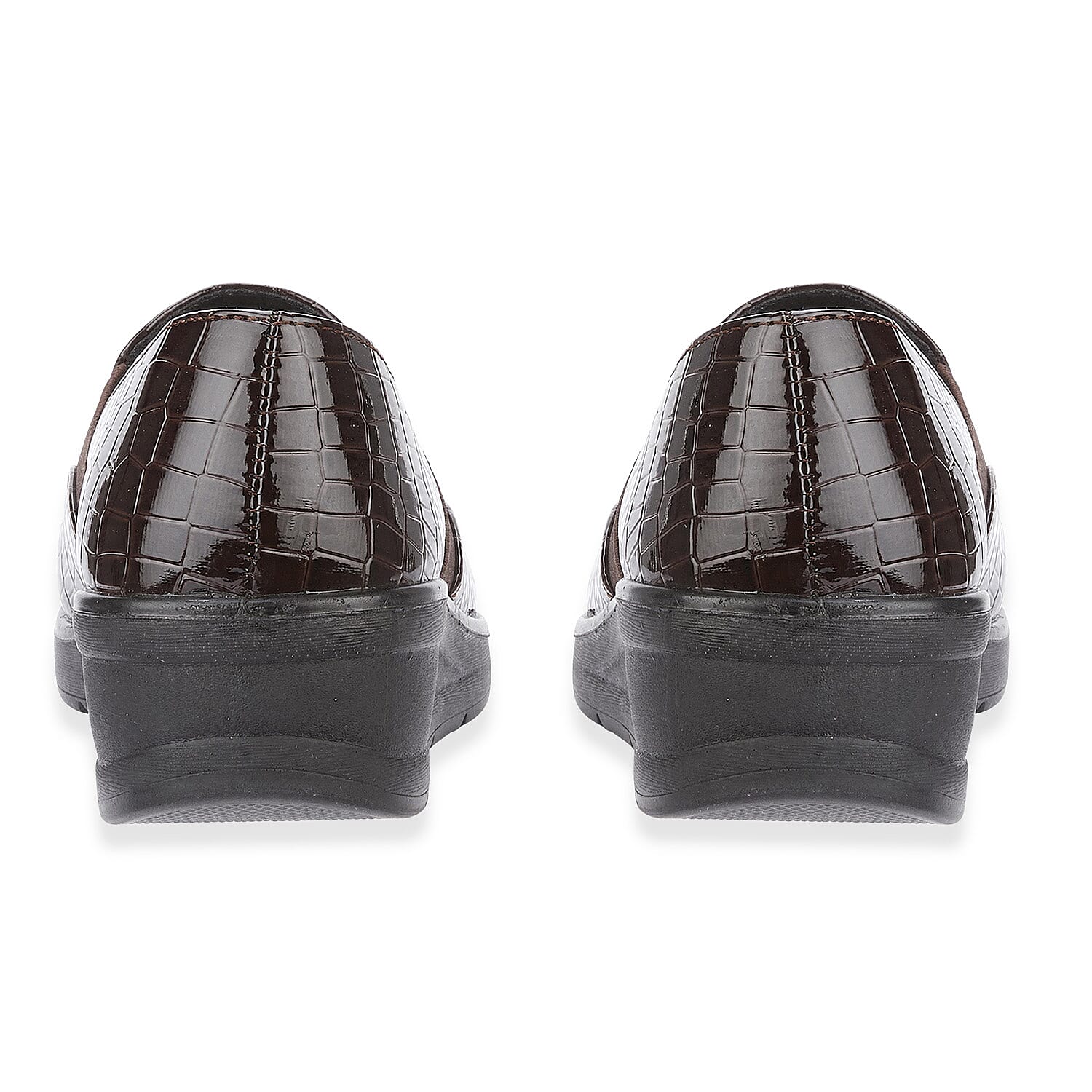 AGATHA Ladies Lightweight Slip-on Comfort Shoe (Size 5) - Dark Brown 7897204 2