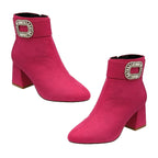 Ladies Shoe (Size 7) - Fuchsia