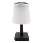 Solar Garden Table LED Lamp - Black