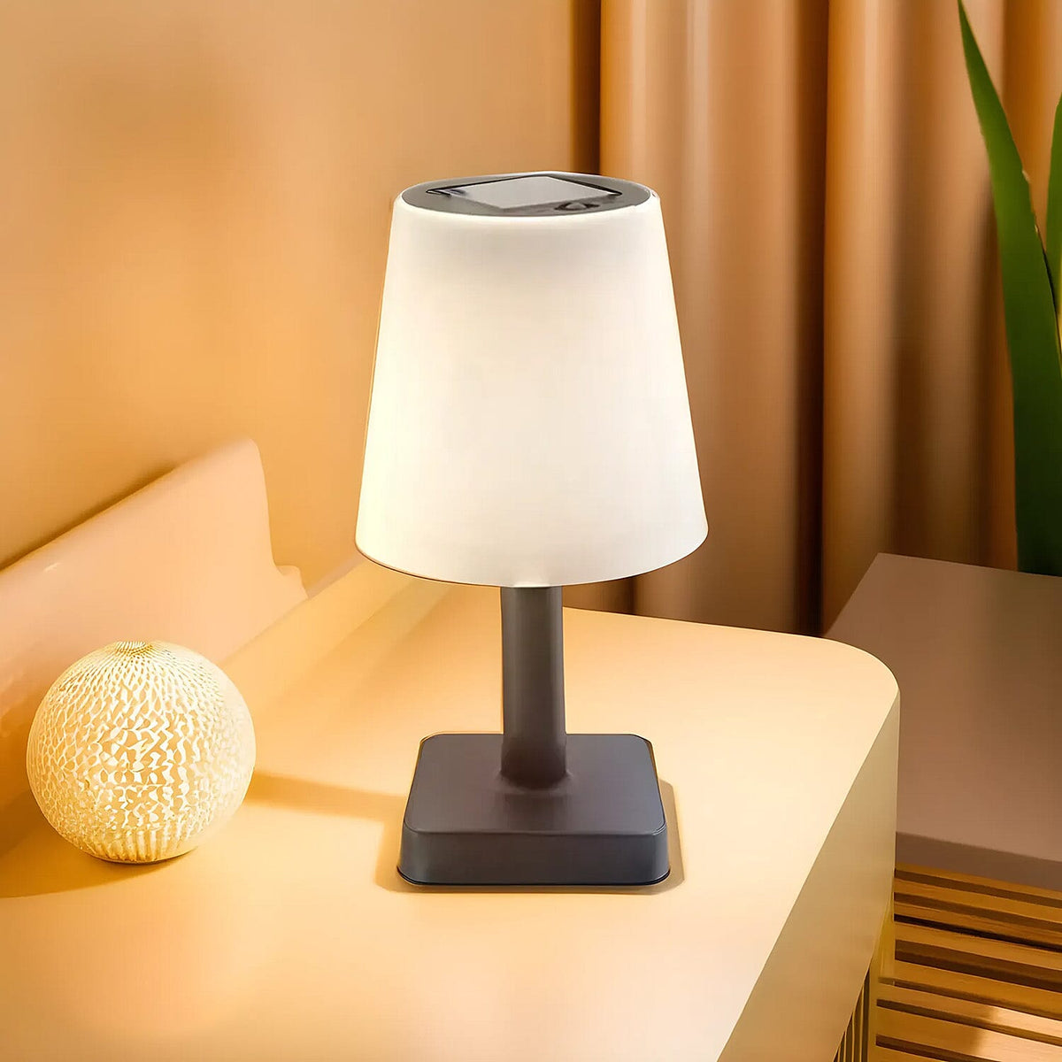 Solar Garden Table LED Lamp - Black 7767769 2
