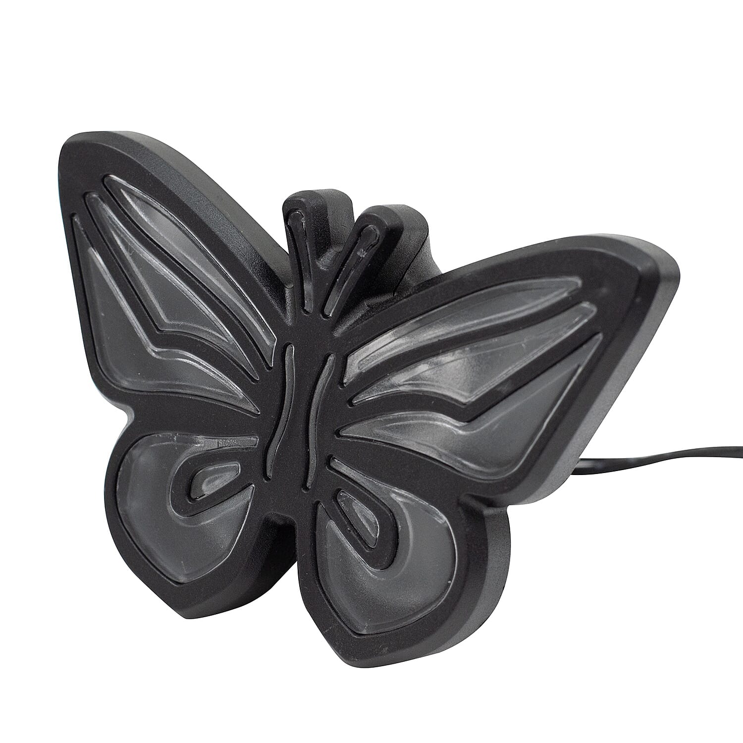 Solar-Powered Butterfly Outdoor Decorative Lights - Set of 4 7698839 0