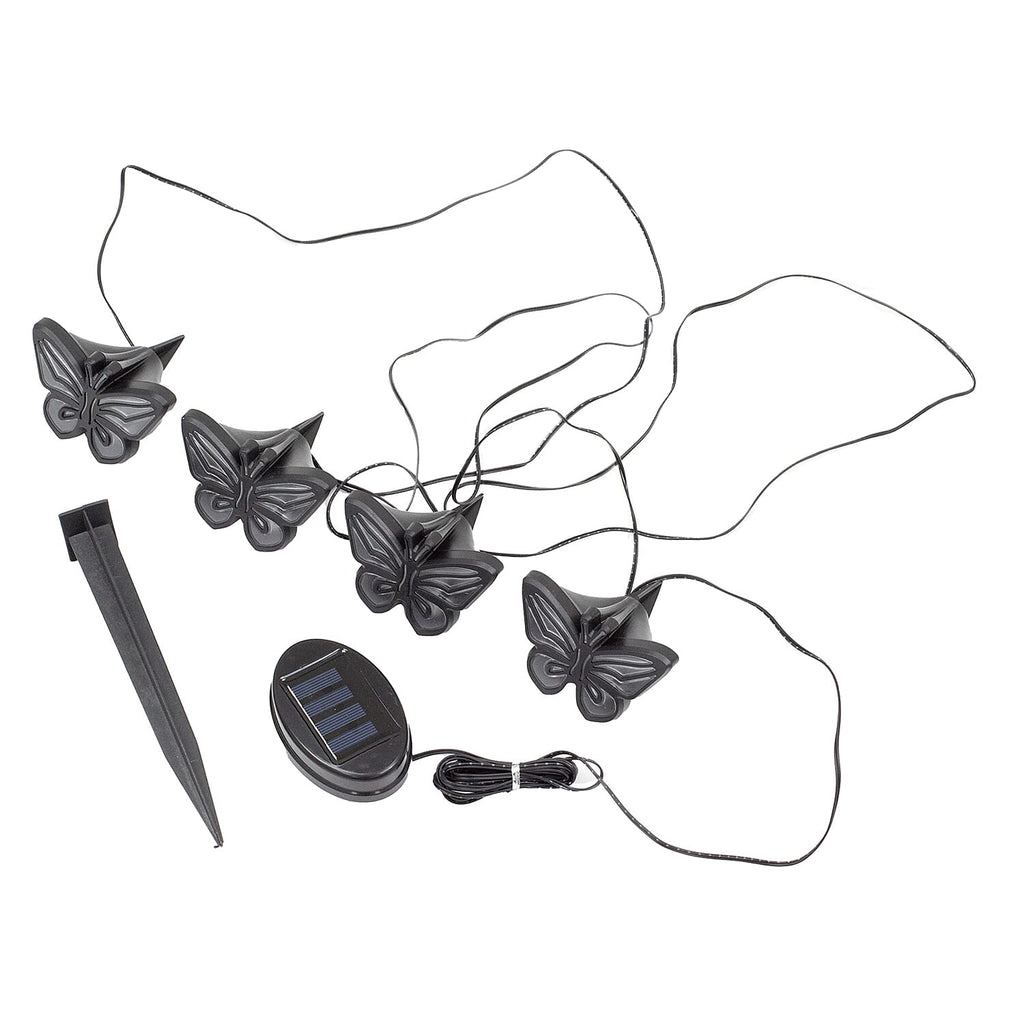 Set of 4 Solar Butterfly Lights