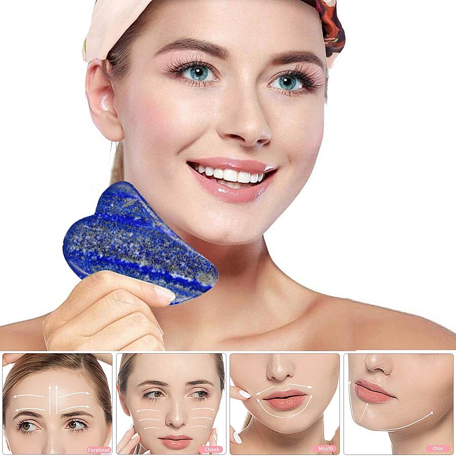 Lapis Gua Sha (Scraping Plate) in Gift Box 3578901 0