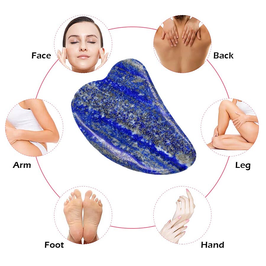 Lapis Gua Sha (Scraping Plate) in Gift Box 3578901 1