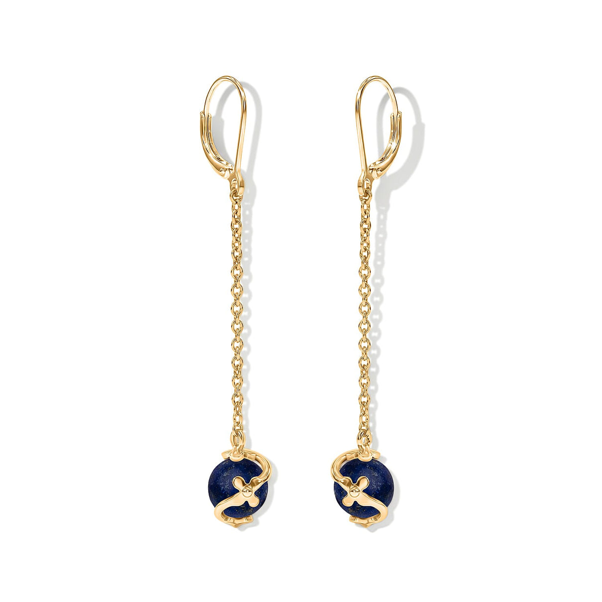 Tucson Close Out -Lapis Lazuli Earring with Lever Back V32521675 0