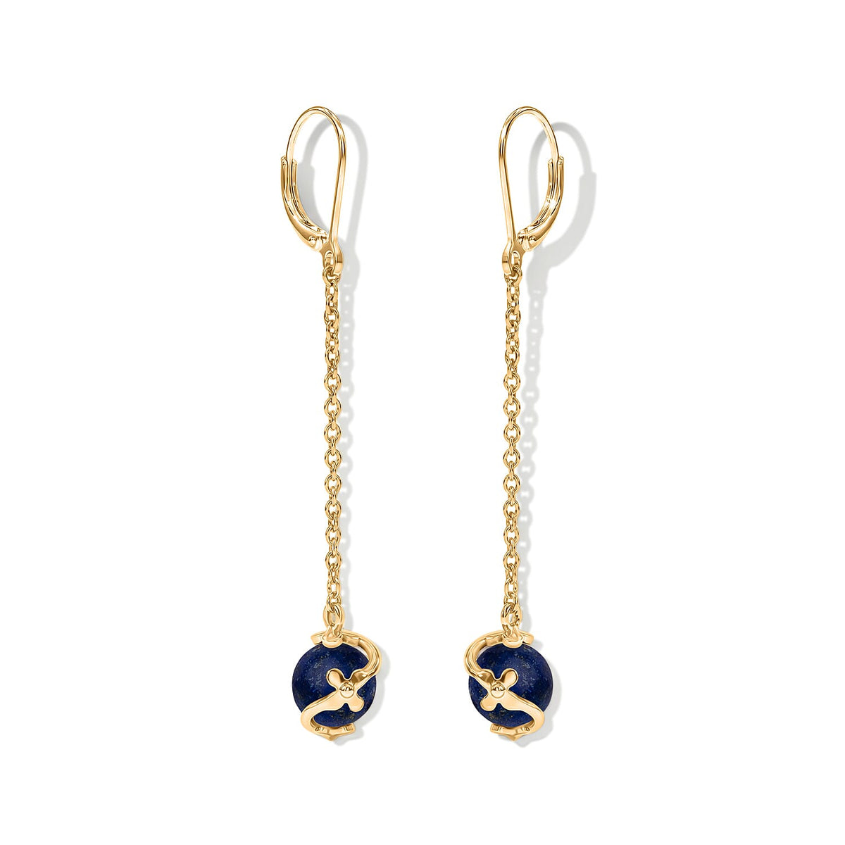 Tucson Close Out -Lapis Lazuli Earring with Lever Back V32521675 0