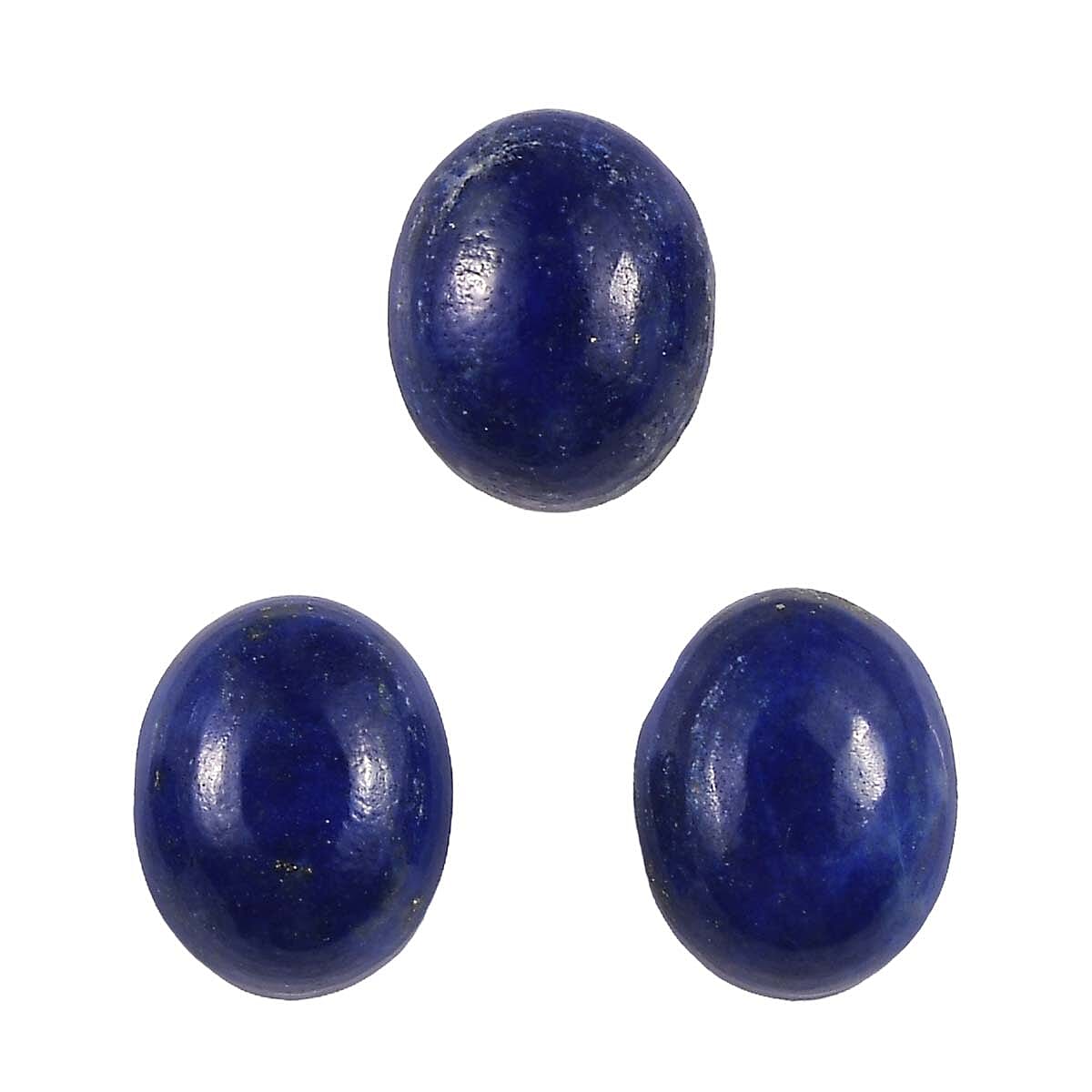 Set of 3 Lapis Lazuli Loose Gemstones in Oval Shape 1.29 Ct. 8062287 0