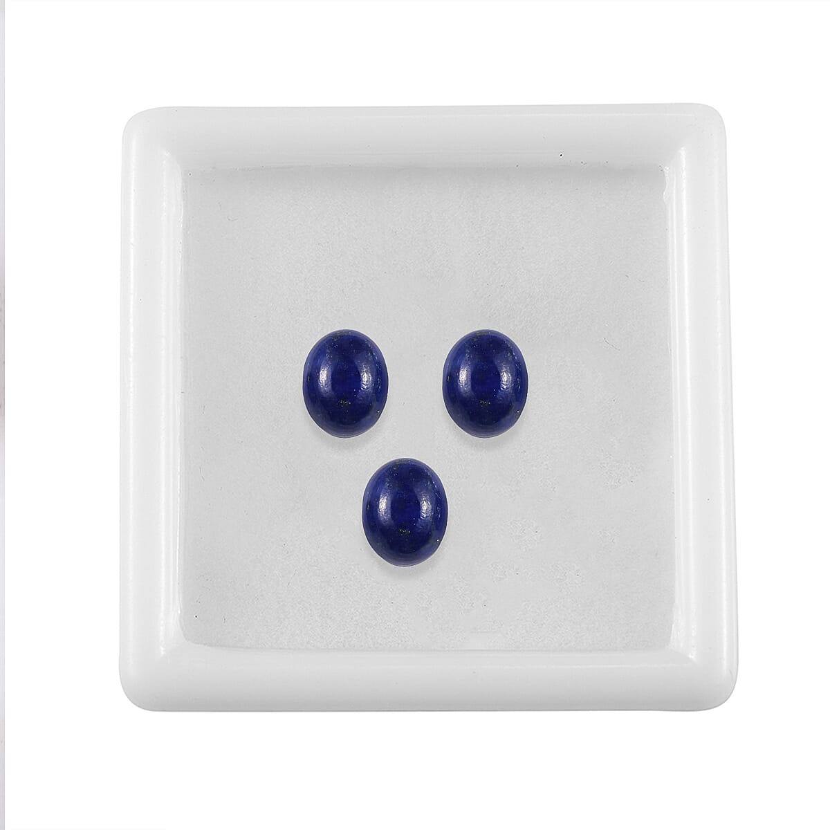 Set of 3 Lapis Lazuli Loose Gemstones in Oval Shape 1.29 Ct. 8062287 3