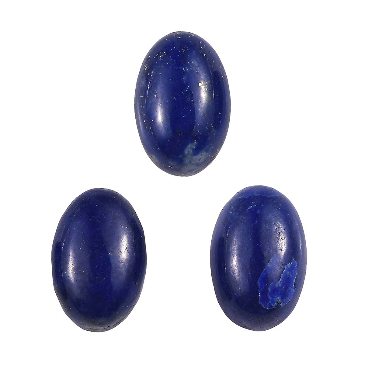 Set of 3 Lapis Lazuli Loose Gemstones in Oval Shape 1.66 Ct. 8062288 0