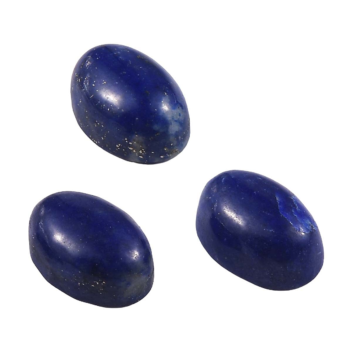 Set of 3 Lapis Lazuli Loose Gemstones in Oval Shape 1.66 Ct. 8062288 2