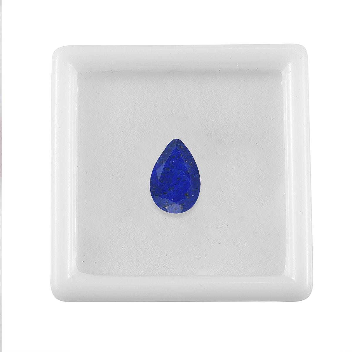 A Lapis Lazuli Loose Gemstone in Pear Shape (12x8mm) 2.26 ct. 8025627 3