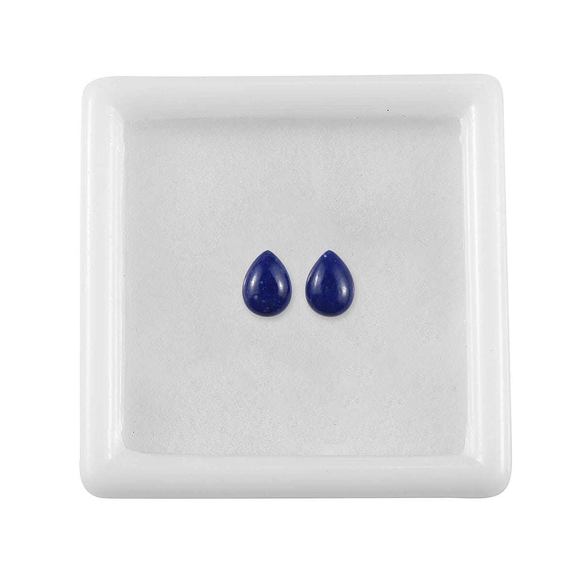 Set of 2 Lapis Lazuli Loose Gemstones in Pear Shape (7x5mm) 7763276 3