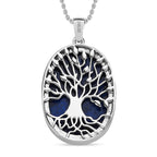Lapis Lazuli Pendant with Chain (Size 20) 30.00 Ct.