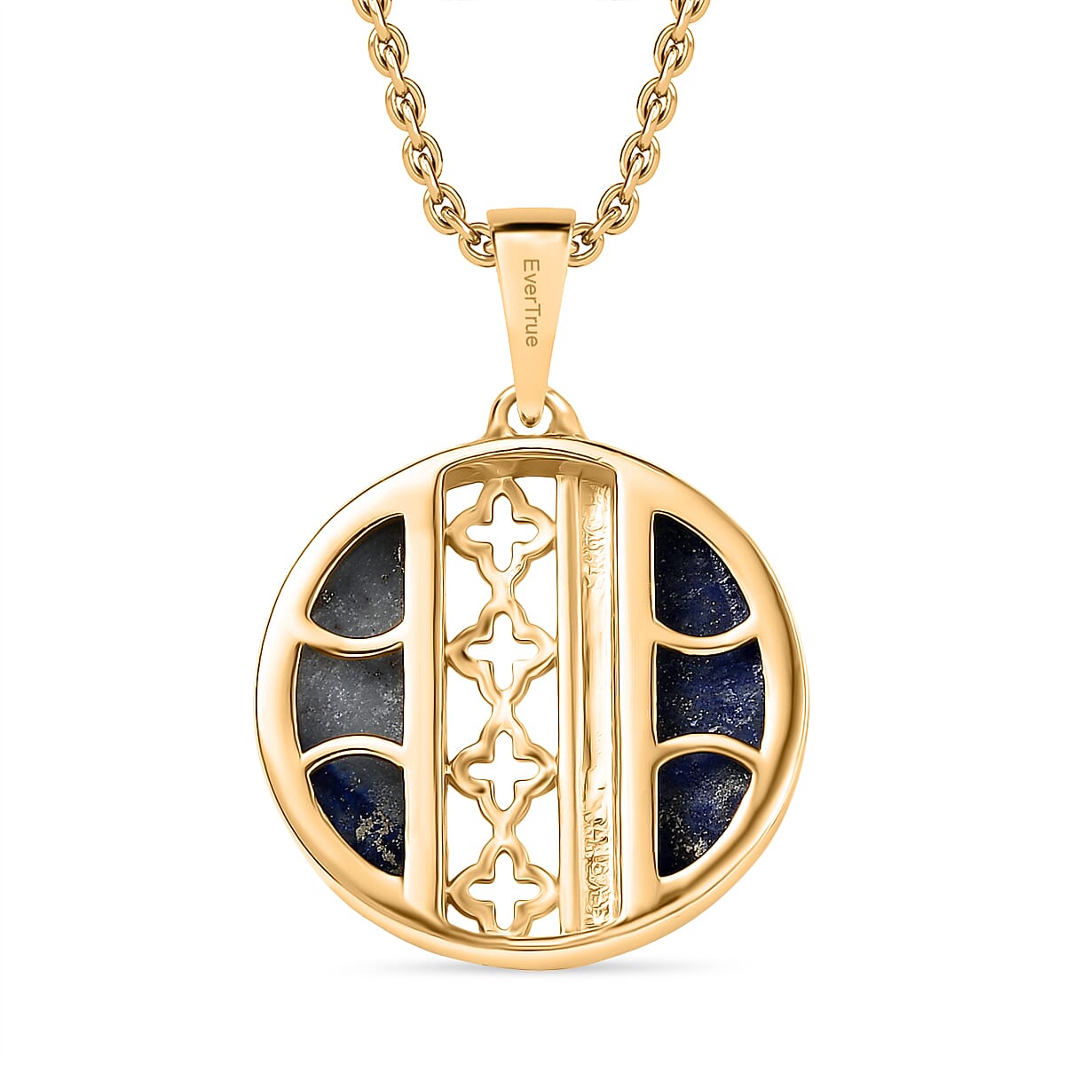 Natural Lapis Lazuli Pendant with Chain (Size 20) 4.91 Ct. 4405263 5