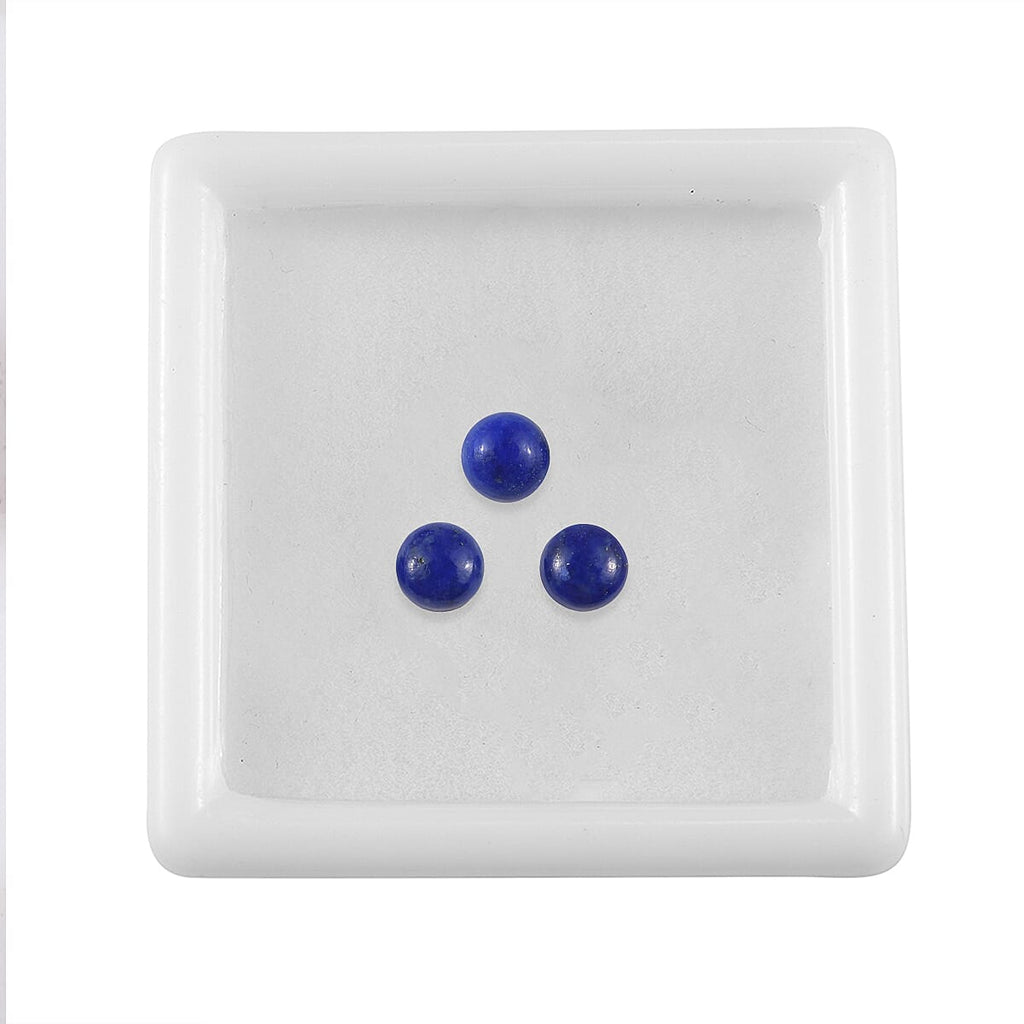 Lapis Lazuli Round Shape Gemstone 0.72 Ct.
