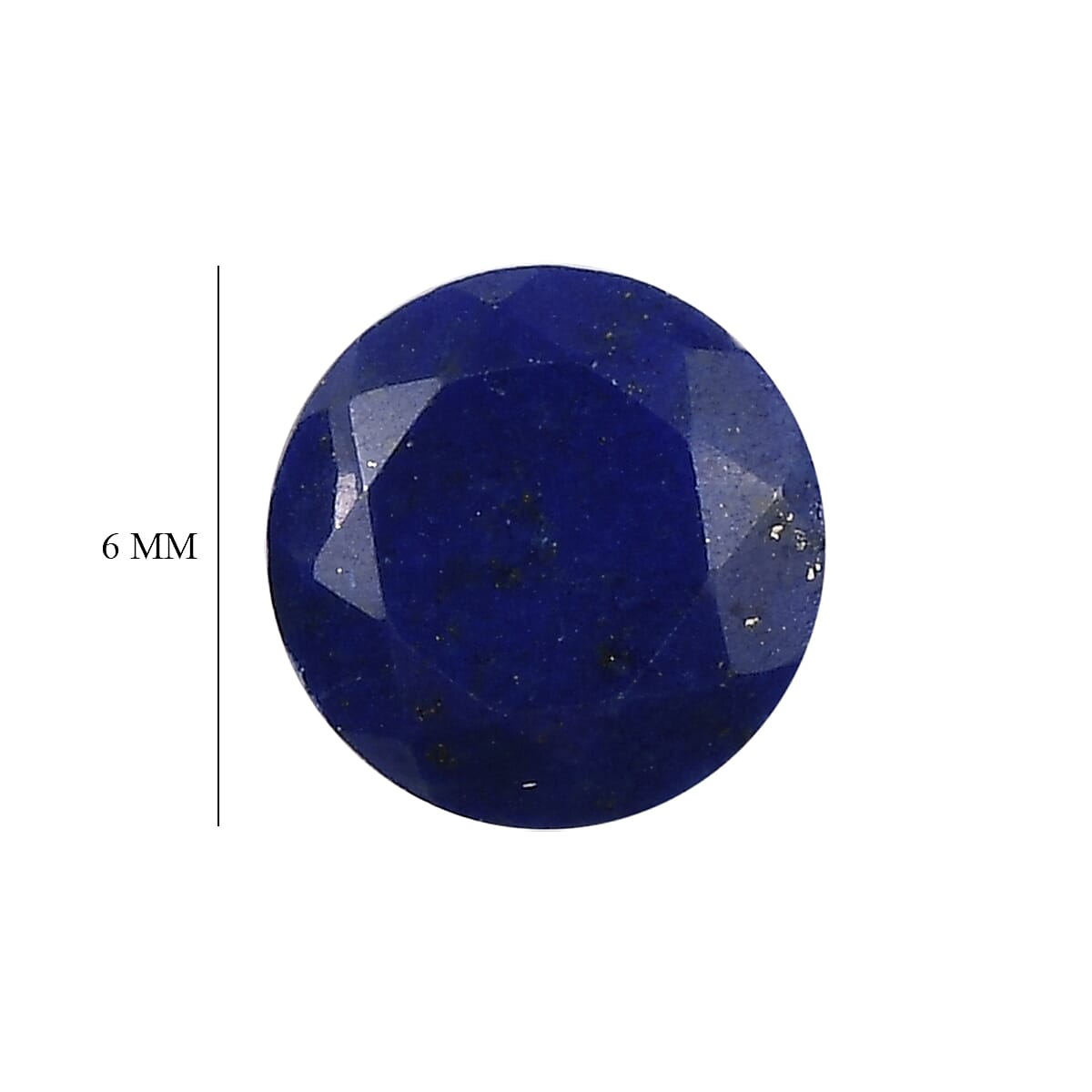 Set of 4 Lapis Lazuli Loose Gemstones in Round Shape (6.0mm) 7763279 4