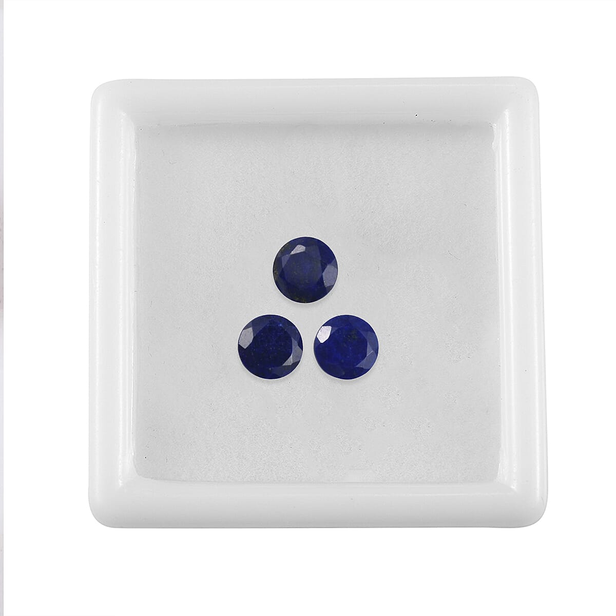 Set of 3 Lapis Lazuli Loose Gemstones in Round Shape 2.25 Ct. 8062300 3