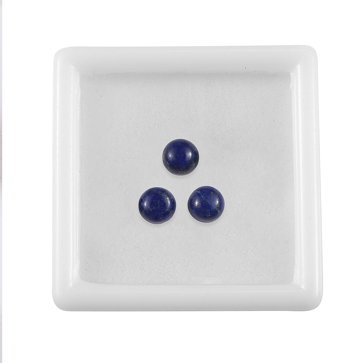 Set of 3 Lapis Lazuli Loose Gemstones in Round Shape 2.65 Ct. 8062303 2