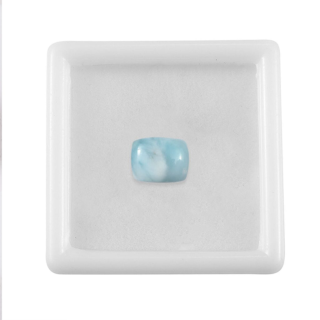 Larimar Cushion Shape Gemstone 2.96 Ct