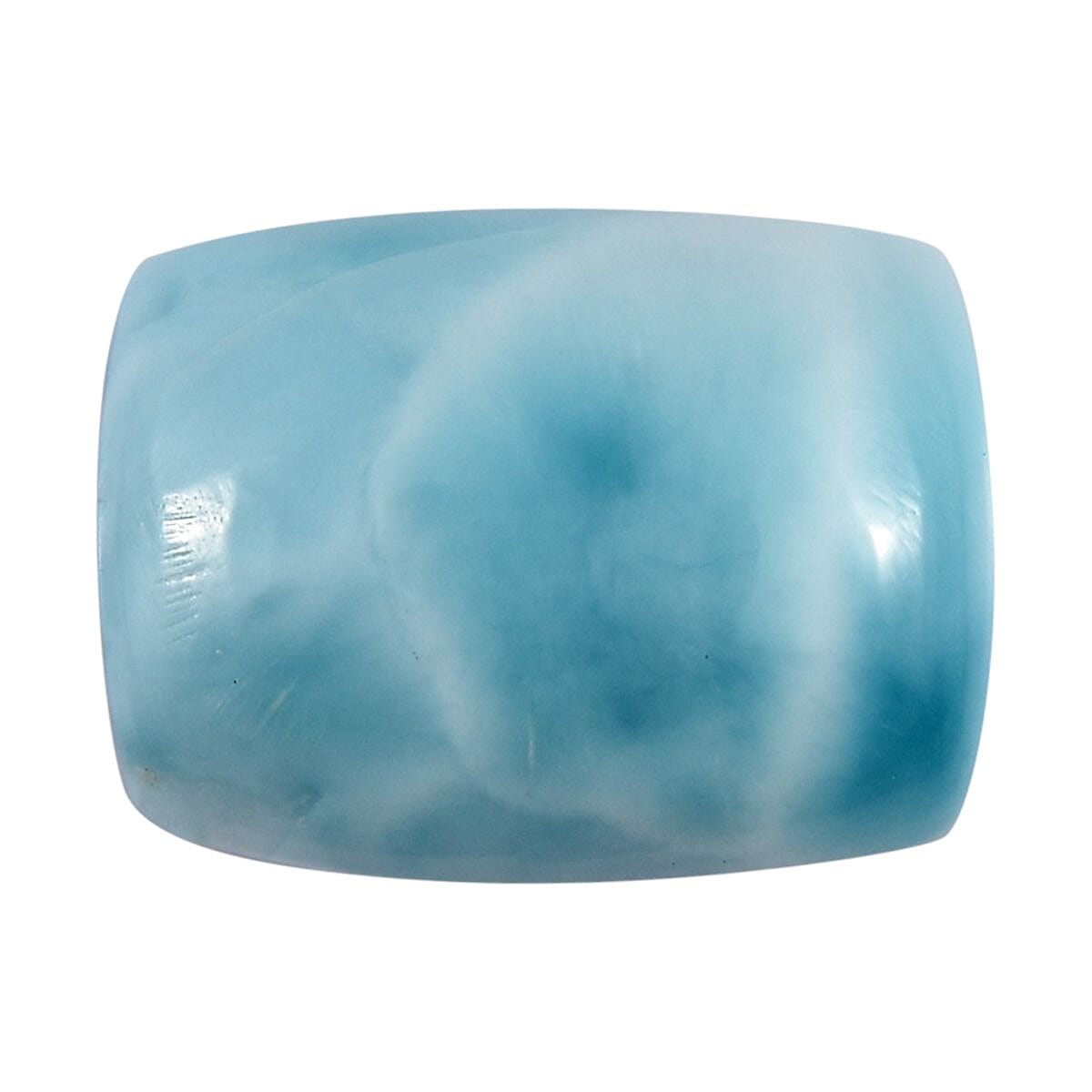 Larimar Loose Gemstone Cushion Cut (8x6 mm) 7734313 0