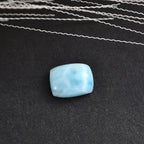 Larimar Cushion 8x6 mm