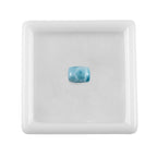 Larimar Cushion 8x6 mm