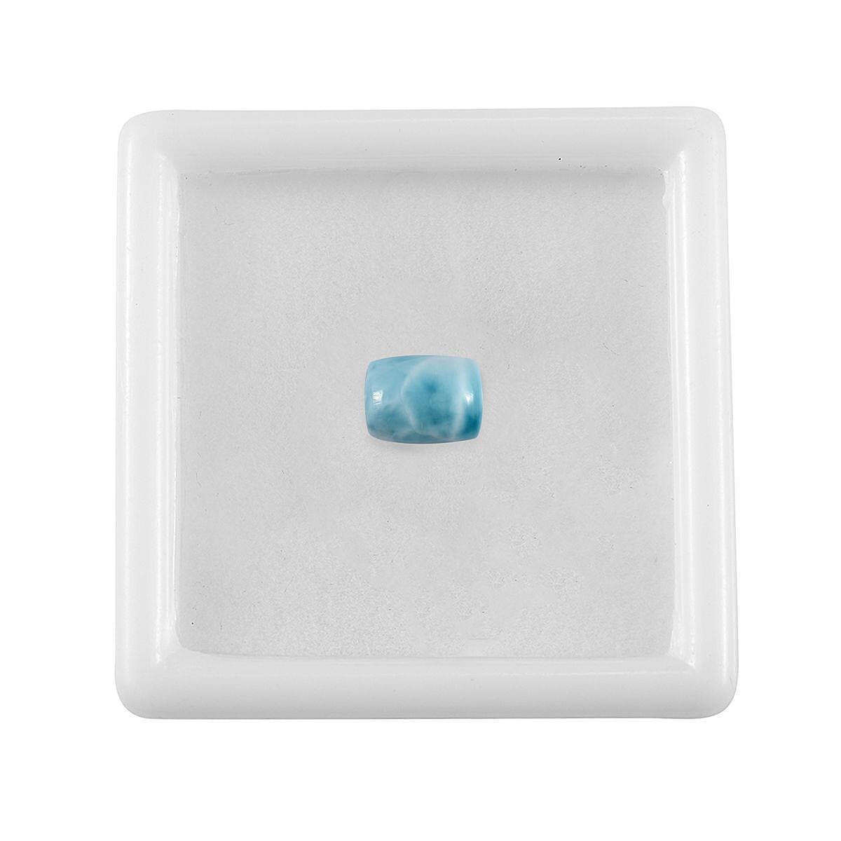 Larimar Loose Gemstone Cushion Cut (8x6 mm) 7734313 3