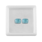 Larimar Cushion Shape Gemstones 3.06 Ct