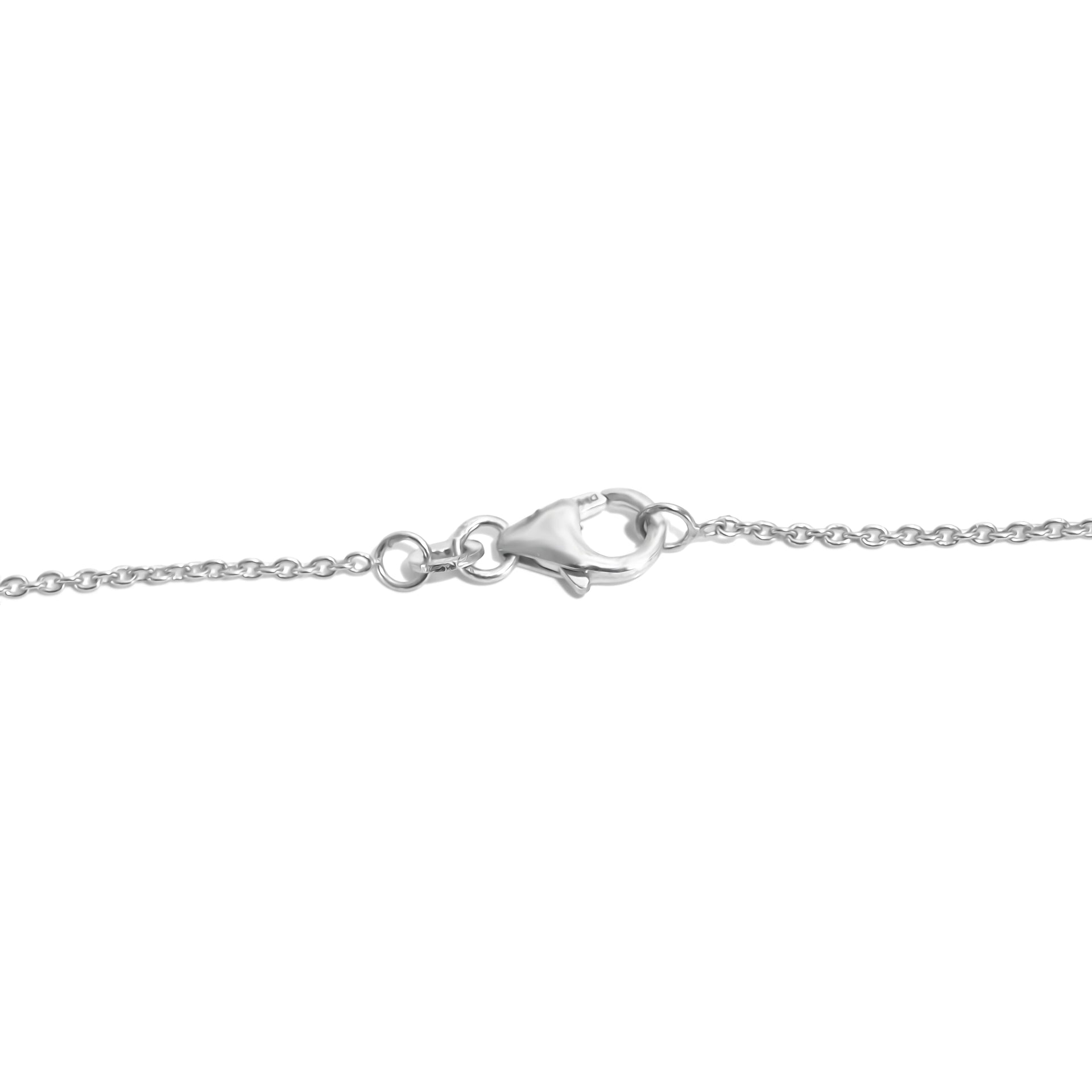 Larimar &amp; Fresh Water Pearl Necklace (Size - 24) with Lobster Clasp in Rhodium Overlay Sterling Silver 90.00 Ct. 8203347 5