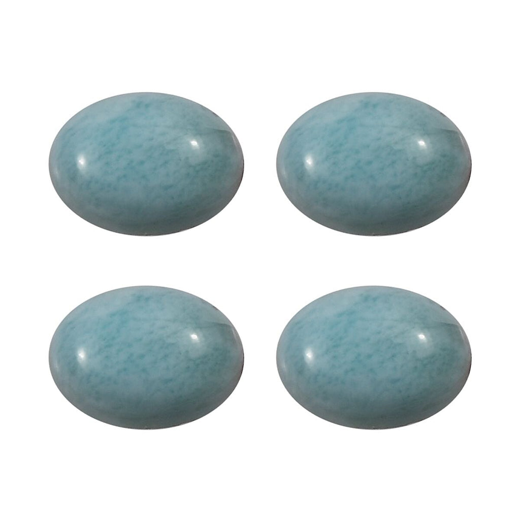 Larimar Oval Shape Gemstones 3.85 Ct
