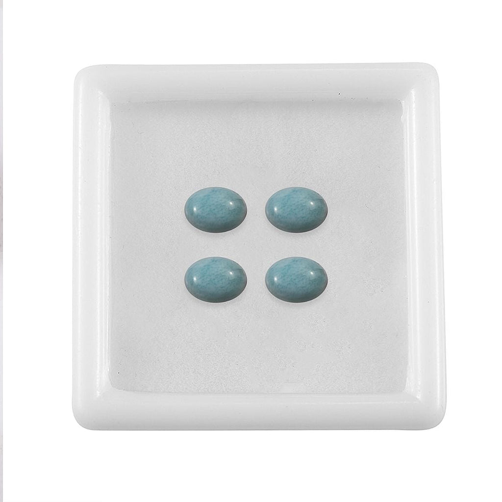 Larimar Oval Shape Gemstones 3.85 Ct
