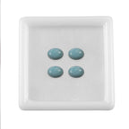 Larimar Oval Shape Gemstones 3.85 Ct
