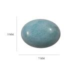 Larimar Oval Shape Gemstones 3.85 Ct