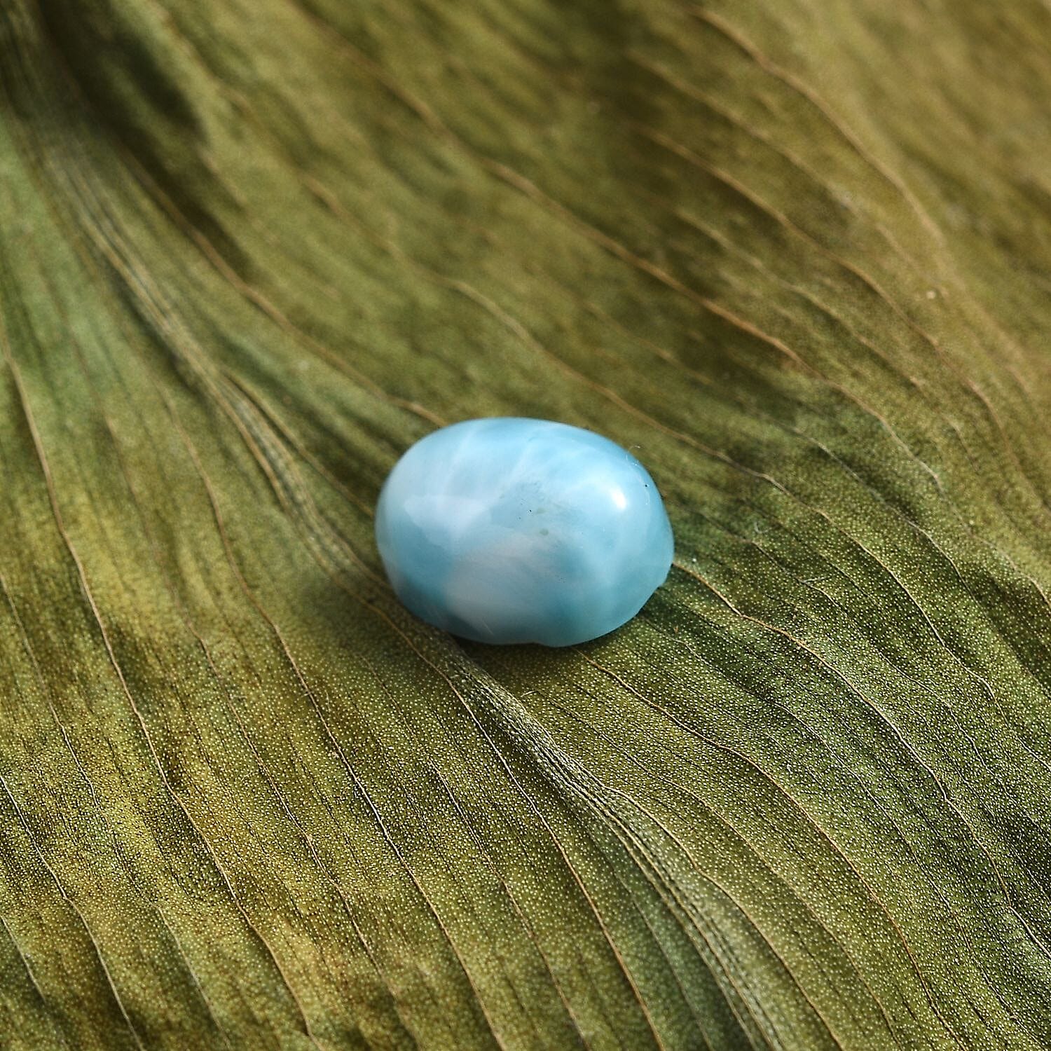 Larimar Loose Gemstone in Oval Shape (8x6mm) 7851411 2