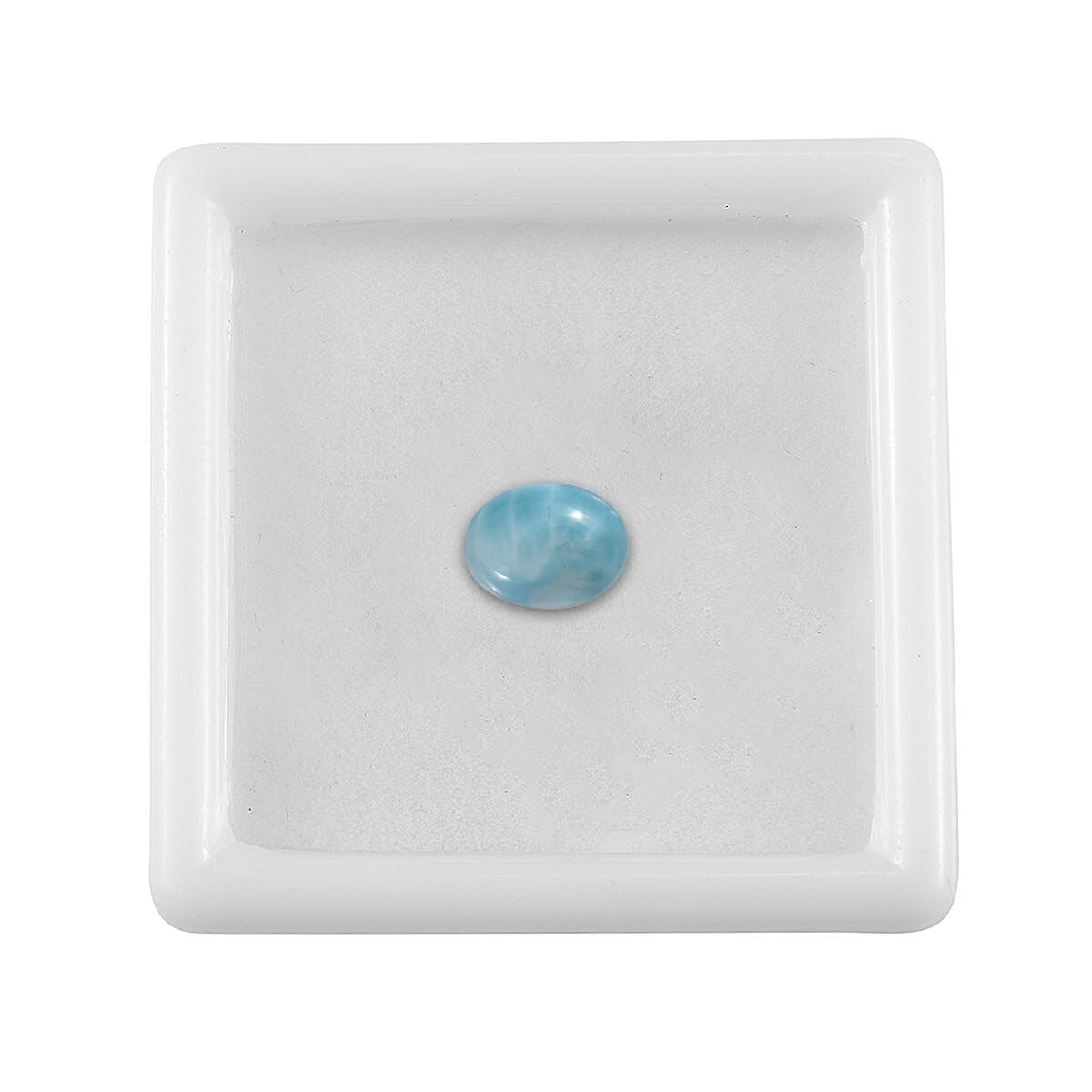 Larimar Loose Gemstone in Oval Shape (8x6mm) 7851411 4