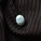 Larimar Oval Shape Gemstone 1.68 Ct