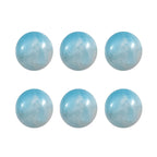 Larimar Round Shape Gemstones 3.30 Ct