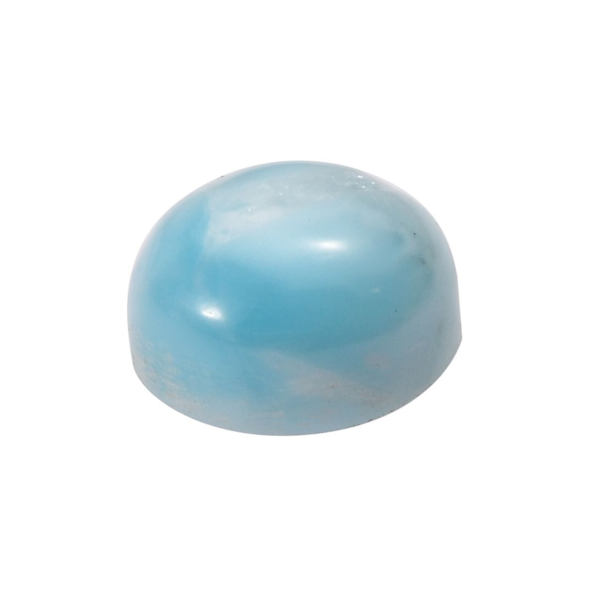 Set of 6 AA Larimar Loose Gemstones in Round Shape (5mm) 3.3 ct. 8025731 2