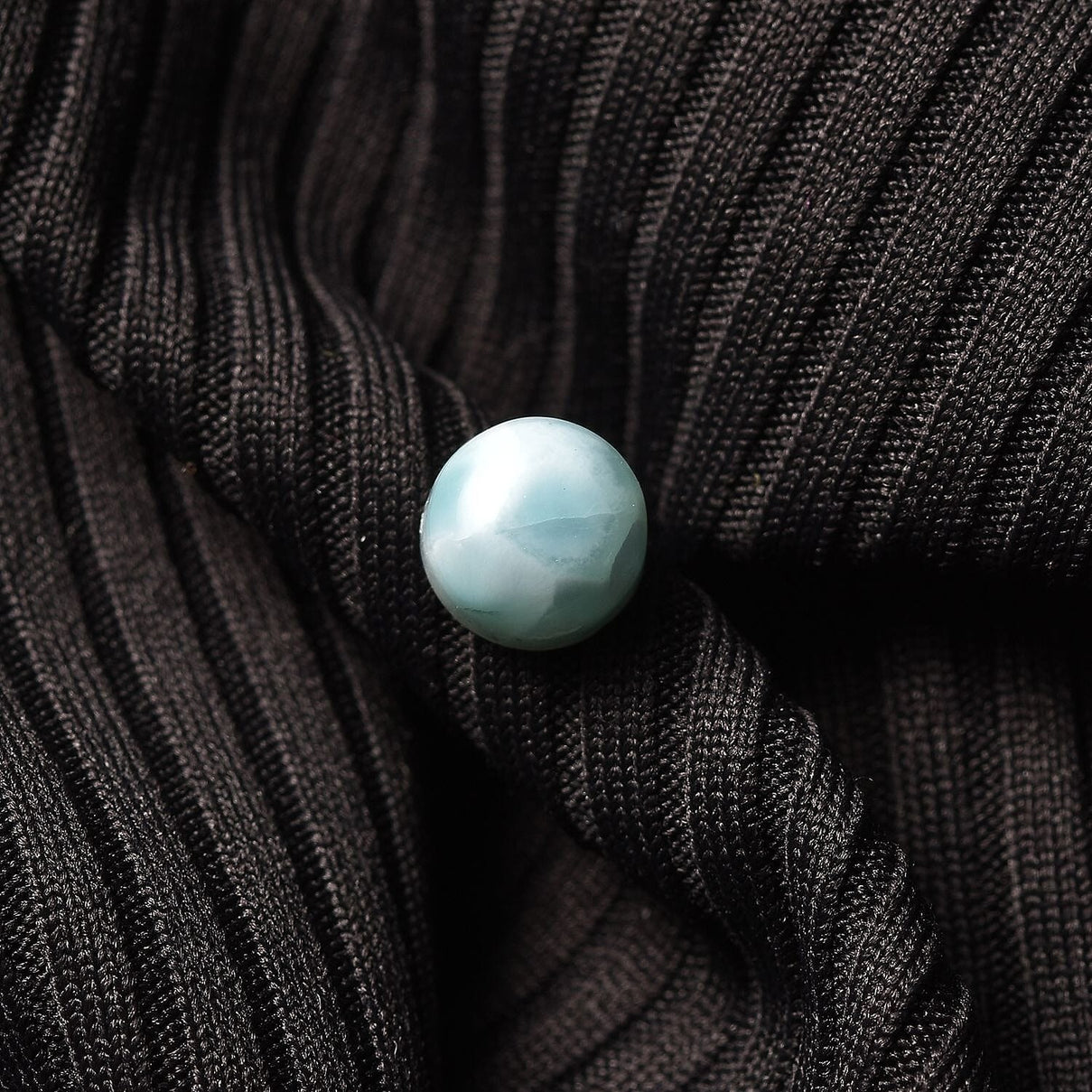 AA Larimar Loose Gemstone in Round Shape (6mm) 0.89 ct. 8025735 1