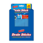 Pack of 48 Mighty Blast Drain Sticks (With PDQ) - Blue