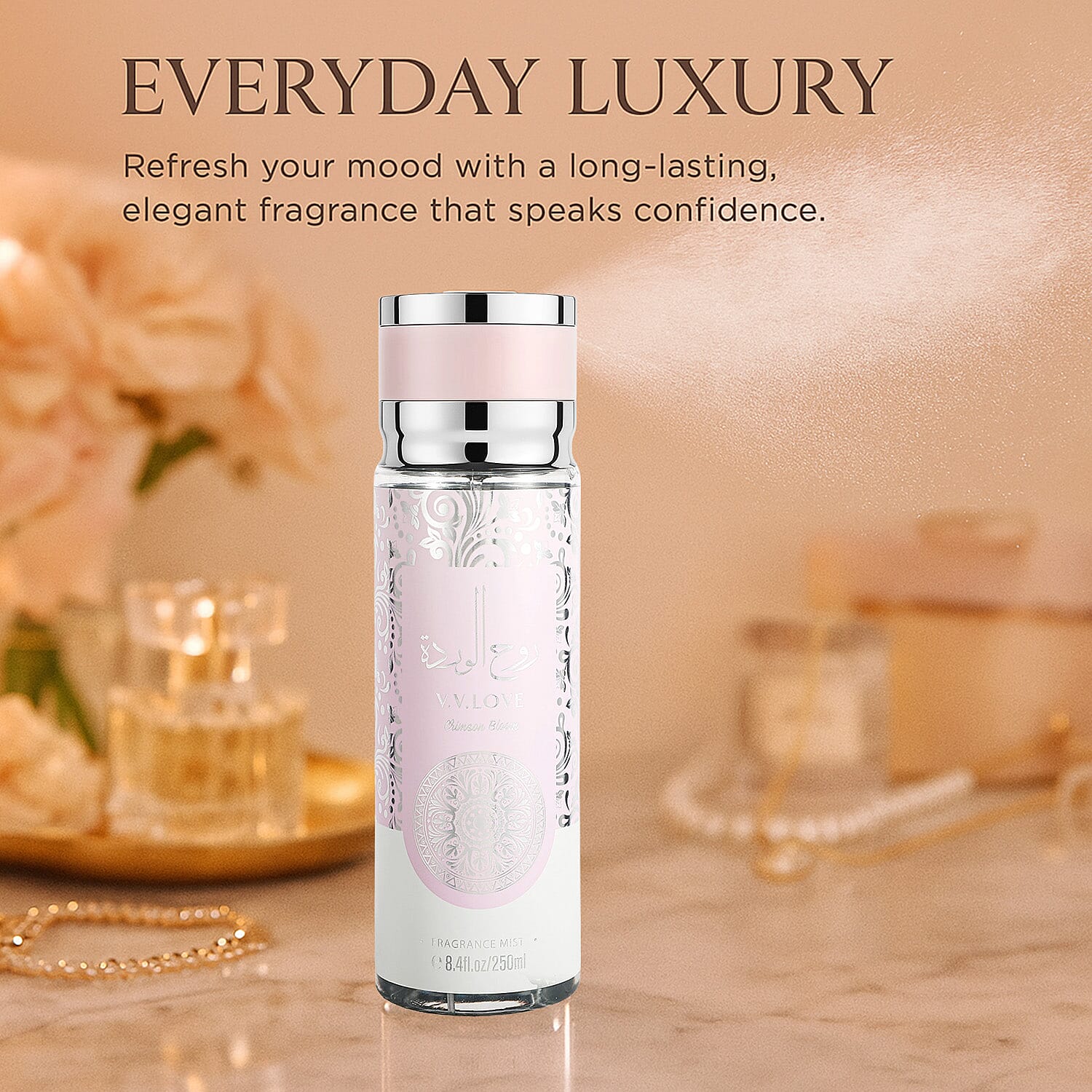 Laurelle Crimson Bloom Fragrance Mist 250ml | Orchid, Vanilla &amp; Sandalwood 8306405 3